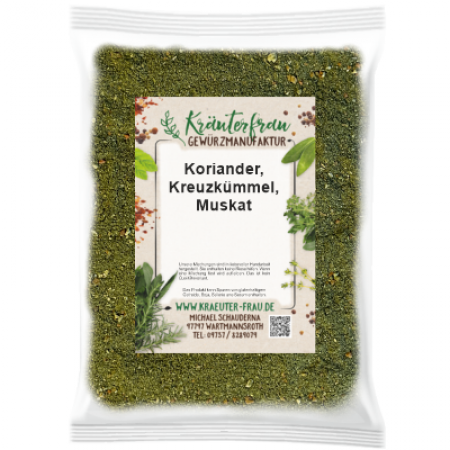 Koriander Kreuzkümmel Muskat gem.